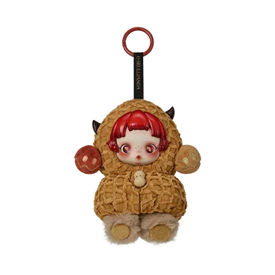 SKULLPANDA You Found Me Pop Mart Series Plush Doll Pendant Halloween Edition