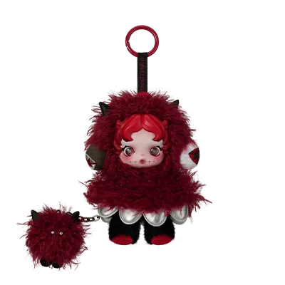SKULLPANDA You Found Me Pop Mart Series Plush Doll Pendant Halloween Edition