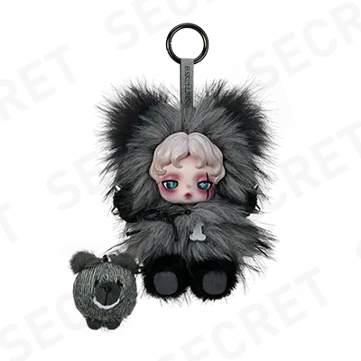 SKULLPANDA You Found Me Pop Mart Series Plush Doll Pendant Halloween Edition