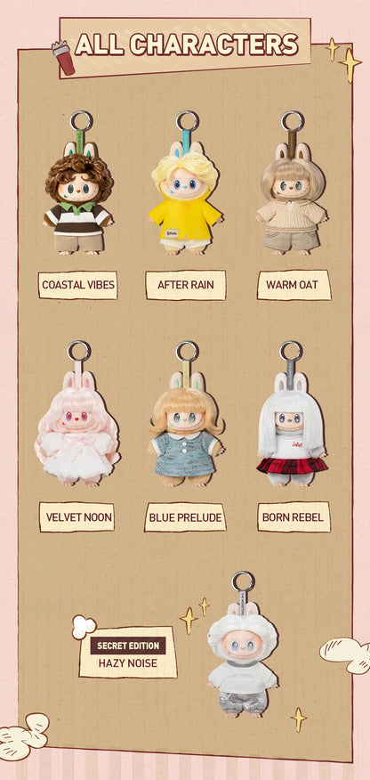 Labubu Hair Salon Series The Monsters Authentic Pop Mart Plush Pendant Blind Box
