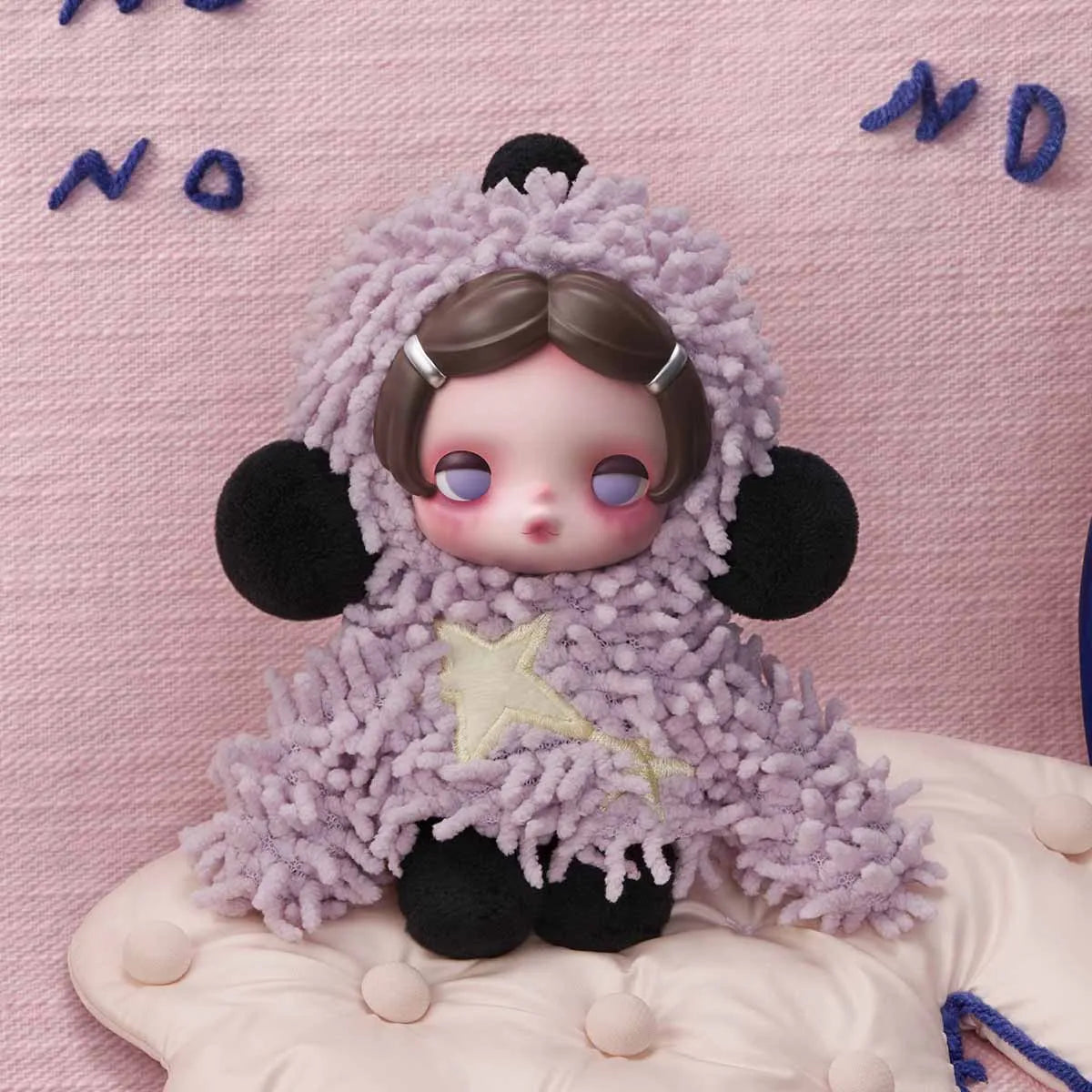 SKULLPANDA Off Mode Series Plush Doll Pendant