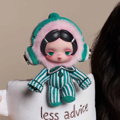 SKULLPANDA Off Mode Series Plush Doll Pendant