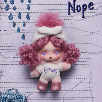 SKULLPANDA Off Mode Series Plush Doll Pendant