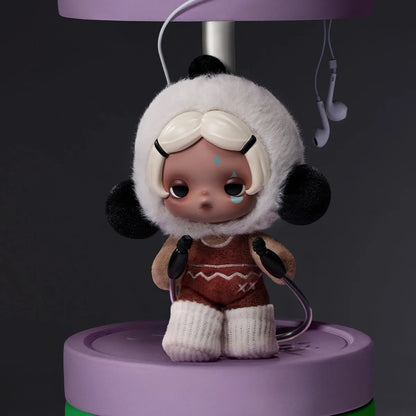 SKULLPANDA Off Mode Series Plush Doll Pendant