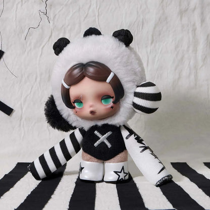 SKULLPANDA Off Mode Series Plush Doll Pendant