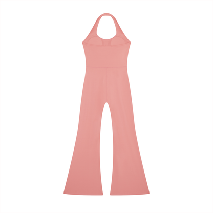Witch Please Women’s Halter Flared Jumpsuit