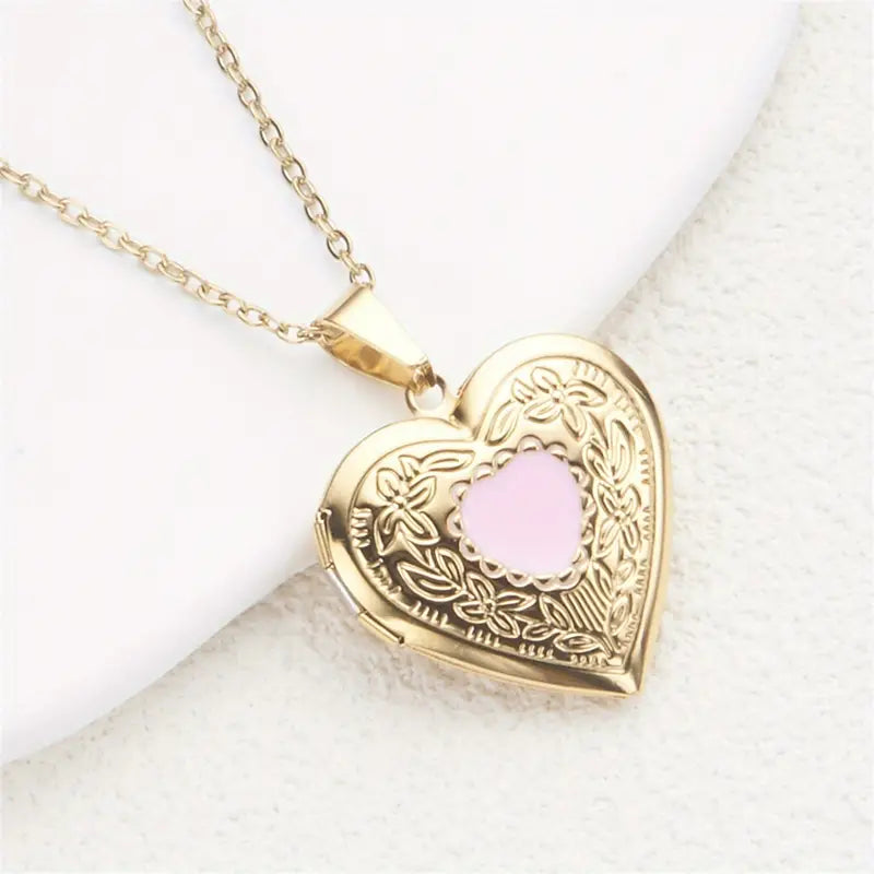 Heart Locket Necklace