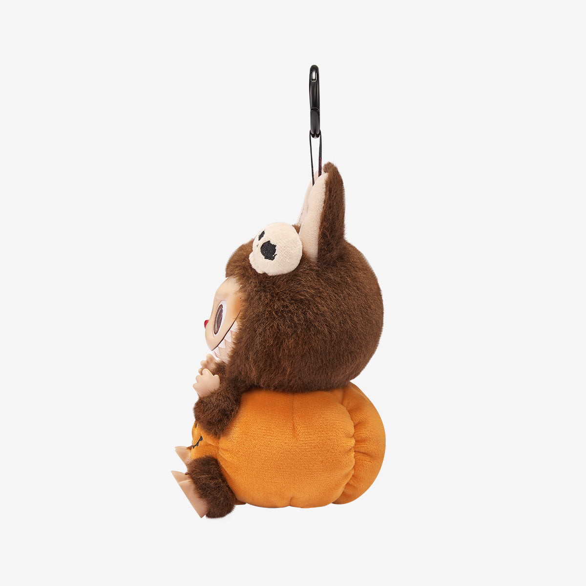 Labubu Happy Halloween Pop Mart Authentic Party Series Sitting Pumpkin Vinyl Plush Pendant