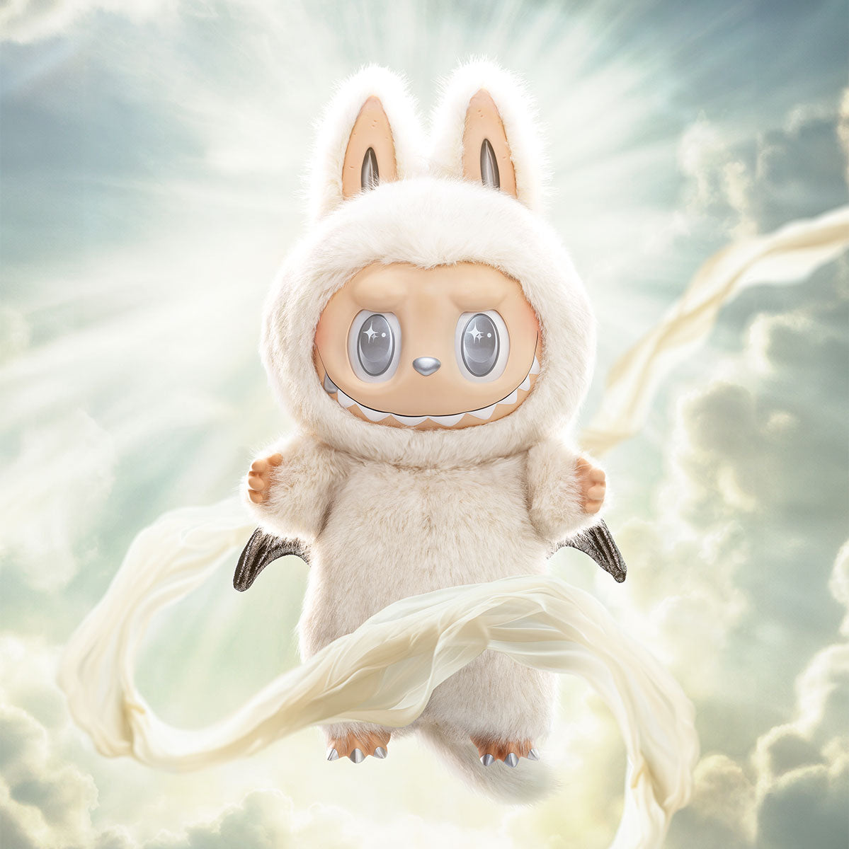 Labubu ANGEL IN CLOUDS Zimomo THE MONSTERS Authentic Pop Mart Vinyl Face Doll