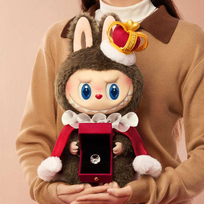Labubu LET'S CHECKMATE King Zimomo Pop Mart Authentic THE MONSTERS Series Vinyl Plush Doll