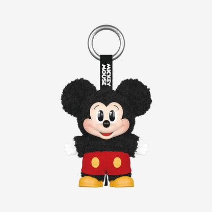 Mickey Family Cute Together POP MART Keychain Series Figures Blind Box, Mickey Blind Box Figures, Random Design Action Figures Collectible Toys Home Decorations, Single Box