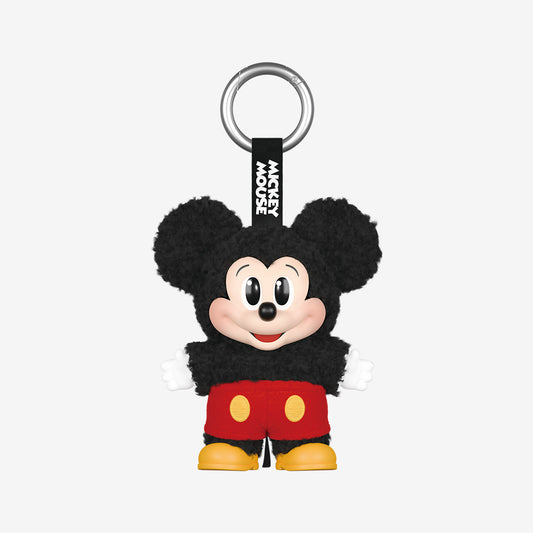 Mickey Family Cute Together POP MART Keychain Series Figures Blind Box, Mickey Blind Box Figures, Random Design Action Figures Collectible Toys Home Decorations, Single Box
