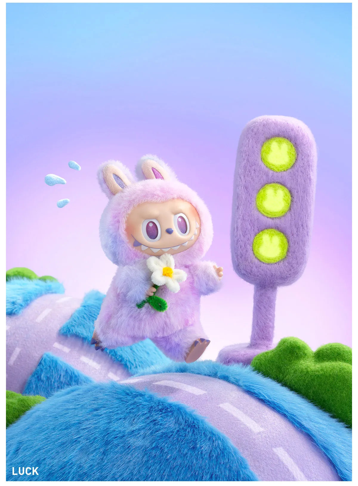 Labubu Big Into Energy Series THE MONSTERS Pop Mart Vinyl Plush Pendant Blind Box Authentic