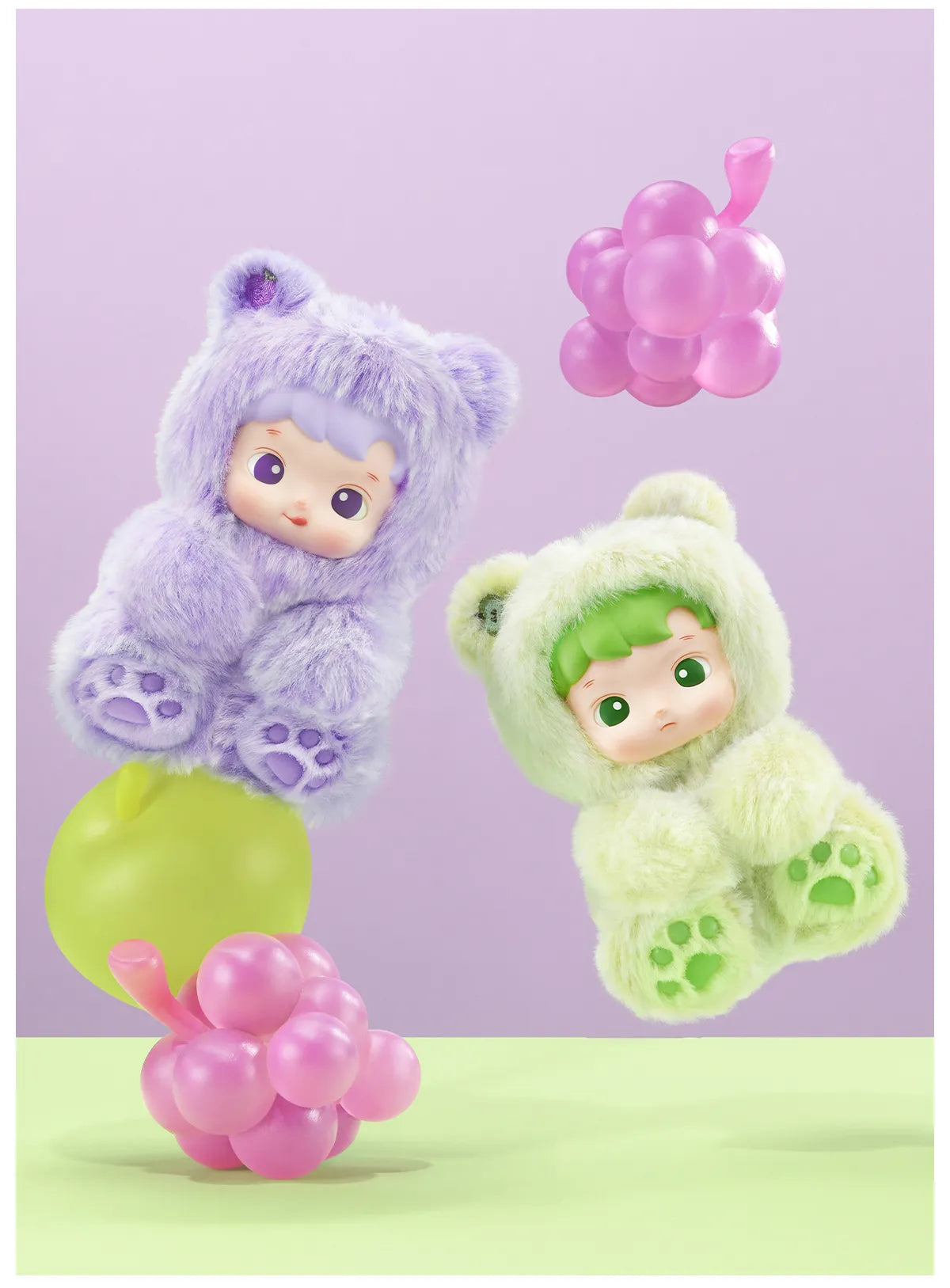 HACIPUPU Gummy Bear シリーズ ぬいぐるみペンダント 3箱 pre order] HACIPUPU Gummy Bear Series-Vinyl Plush Pendant