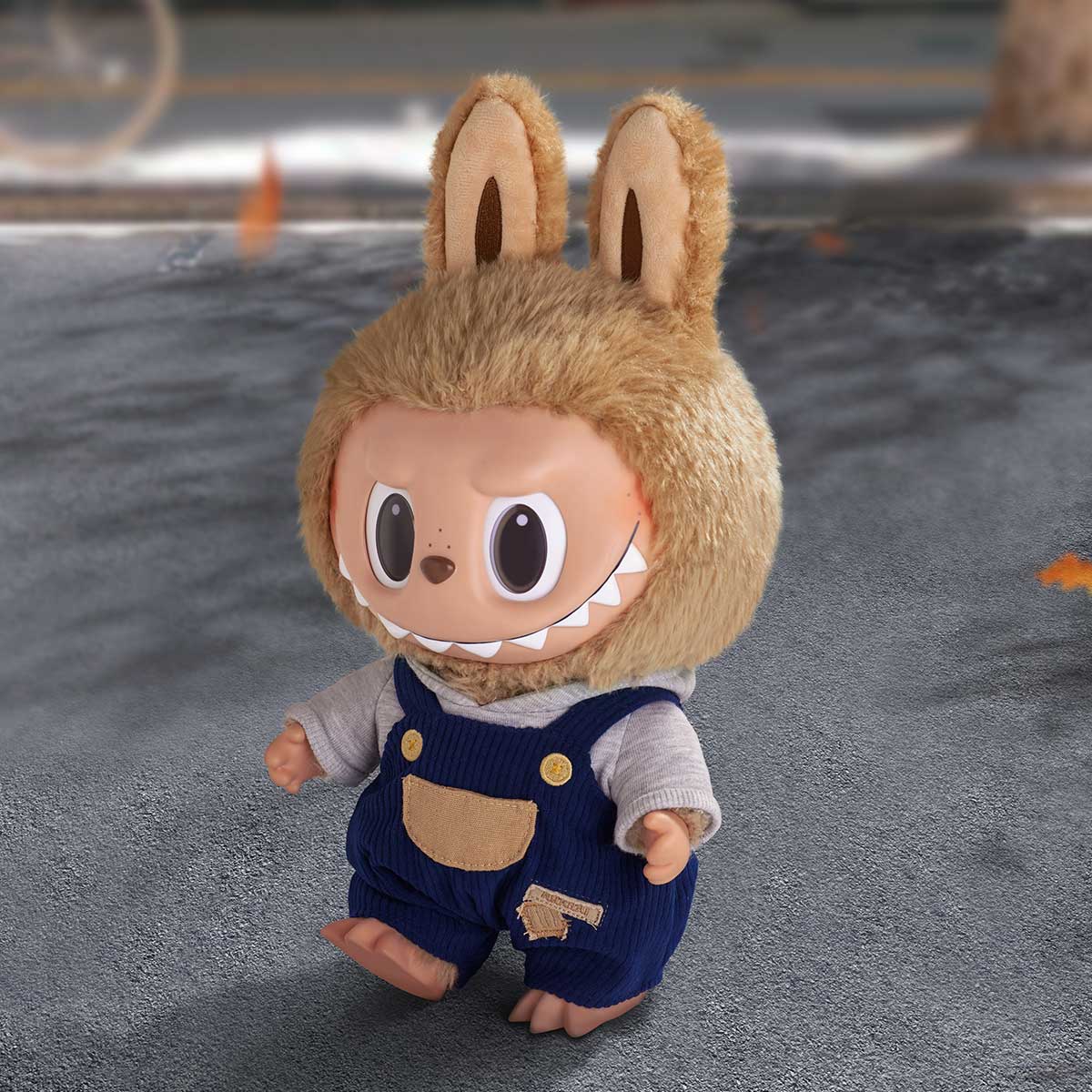 LABUBU Time to chill Zimomo Authentic Pop Mart Vinyl Plush Doll