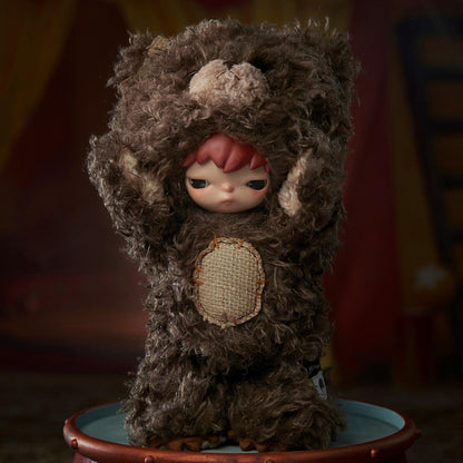 Hirono Bear Vinyl Plush Doll Authentic POP MART 14.96 inches Height Collectible Toy Gift for Boys and Girls