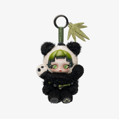 SKULLPANDA Lazy Panda POP MART Plush Doll Pendant