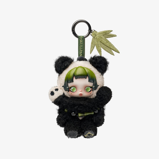 SKULLPANDA Lazy Panda POP MART Plush Doll Pendant
