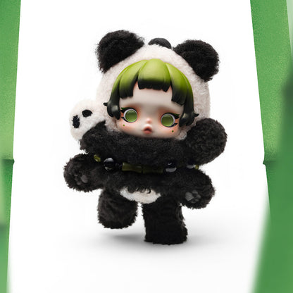 SKULLPANDA Lazy Panda POP MART Plush Doll Pendant