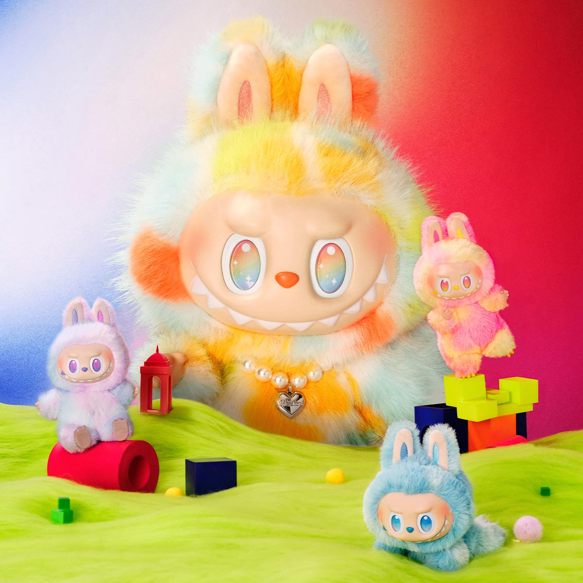 Labubu ROCK THE UNIVERSE THE MONSTERS Big into Energy Series Pop Mart Authentic Vinyl Plush Doll