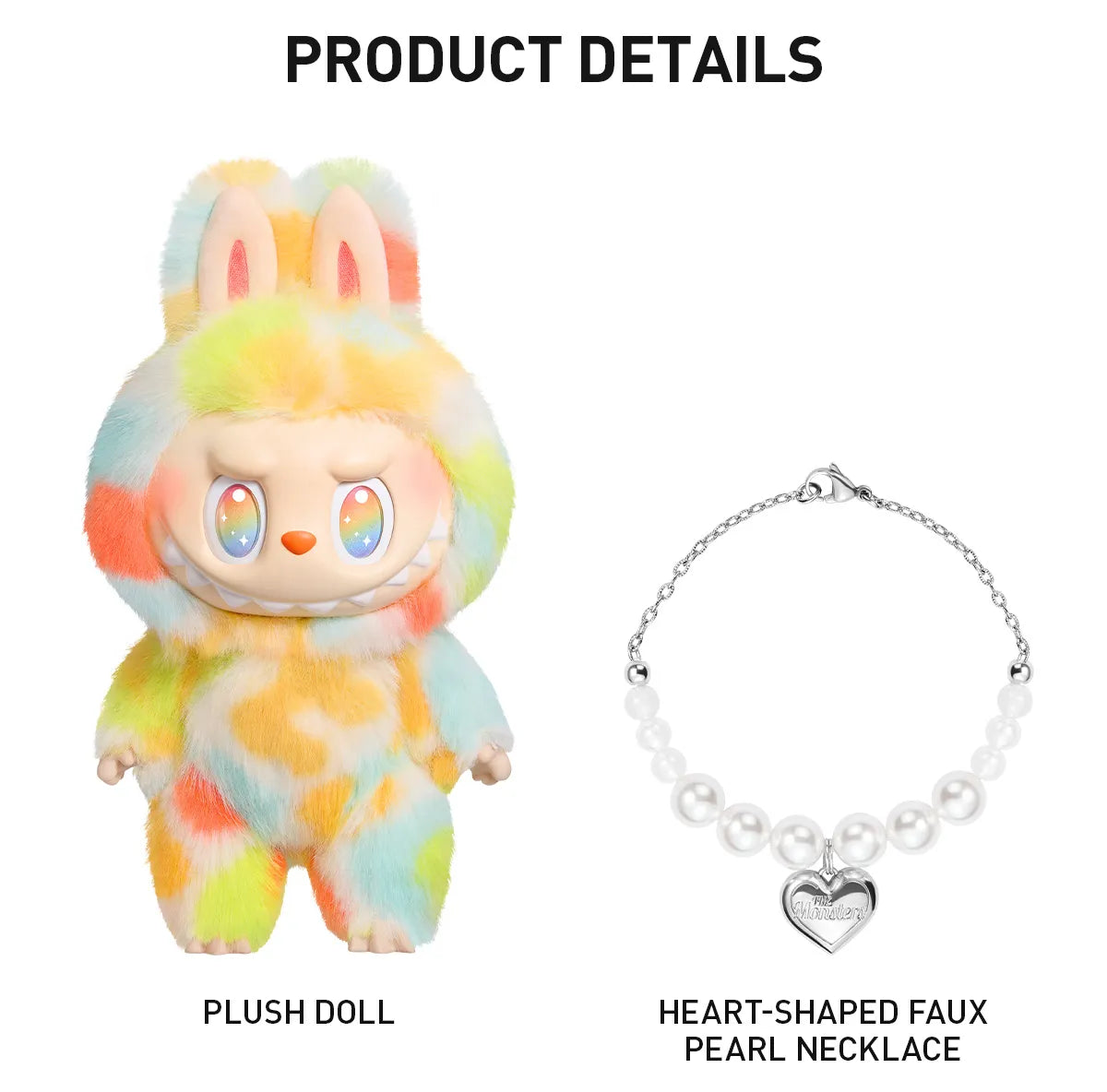 Labubu ROCK THE UNIVERSE THE MONSTERS Big into Energy Series Pop Mart Authentic Vinyl Plush Doll