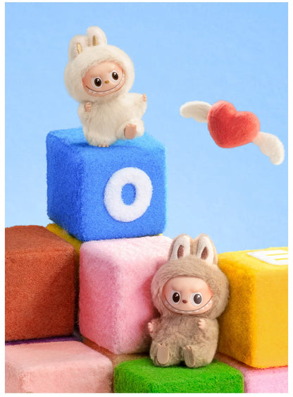 Labubu Pin for Love Series THE MONSTERS Vinyl Plush Pendant Blind Box (A-M)