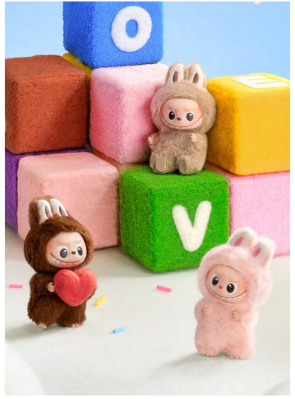 Labubu Pin for Love Series THE MONSTERS Vinyl Plush Pendant Blind Box (A-M)