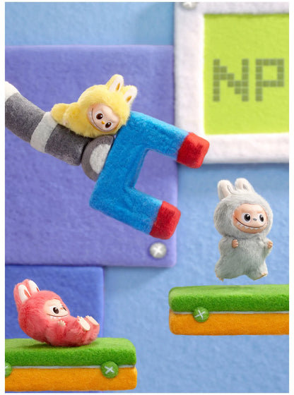 Labubu Pin for Love Series THE MONSTERS Vinyl Plush Pendant Blind Box (N-Z)