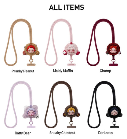 SKULLPANDA You Found Me Pop Mart Authentic Series Phone Lanyard