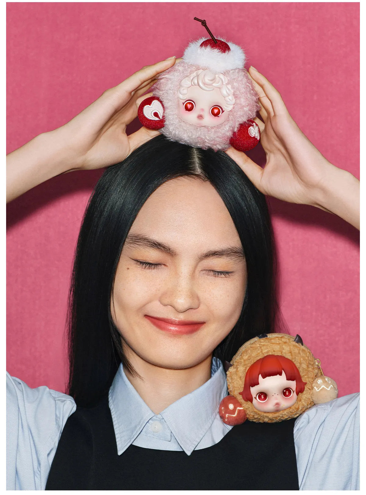 SKULLPANDA You Found Me Pop Mart Authentic Series Earphone Bag
