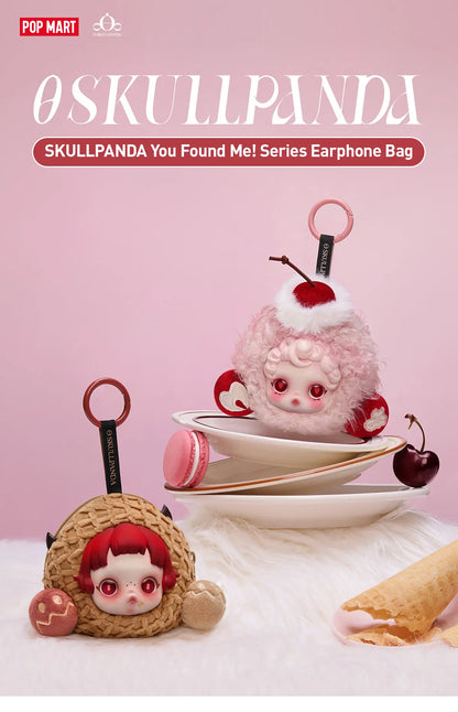 SKULLPANDA You Found Me Pop Mart Authentic Series Earphone Bag