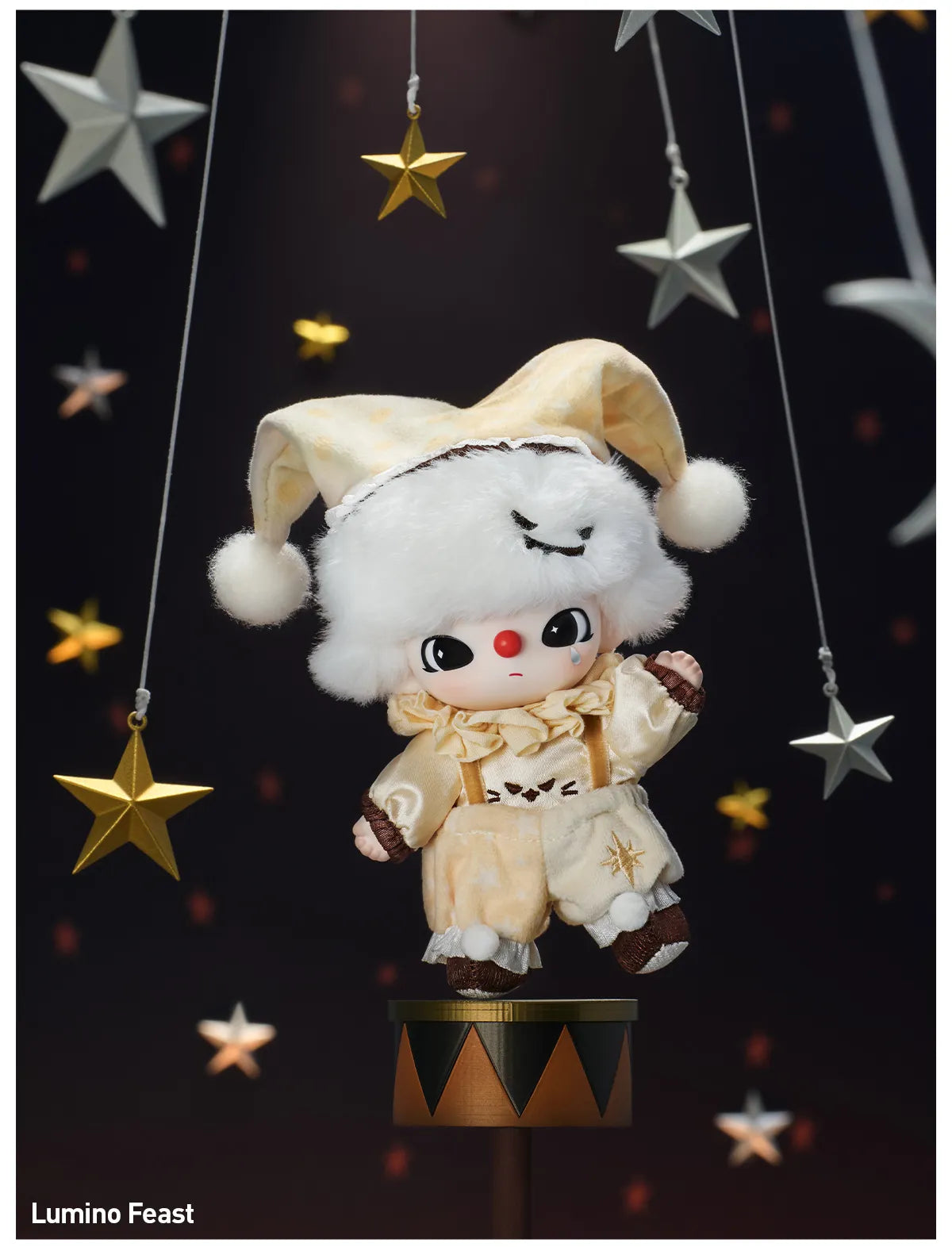 WHY SO SERIOUS Labubu Pop Mart Authentic Series-Vinyl Plush Pendant Blind Box