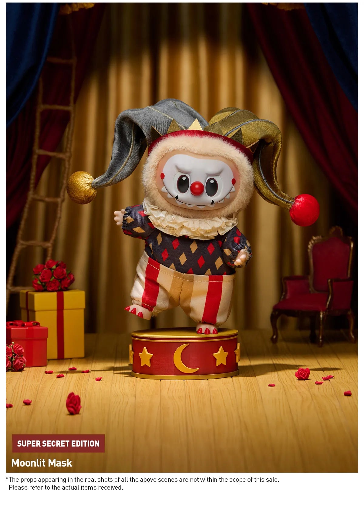 WHY SO SERIOUS Labubu Pop Mart Authentic Series-Vinyl Plush Pendant Blind Box