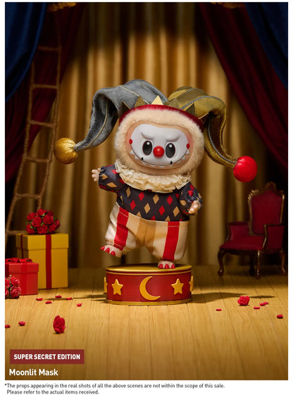 WHY SO SERIOUS Labubu Pop Mart Authentic Series-Vinyl Plush Pendant Blind Box