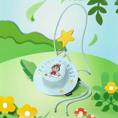 Labubu Bucket Hat Mini Bag Forest Fairy Tale Series THE MONSTERS Authentic Pop Mart