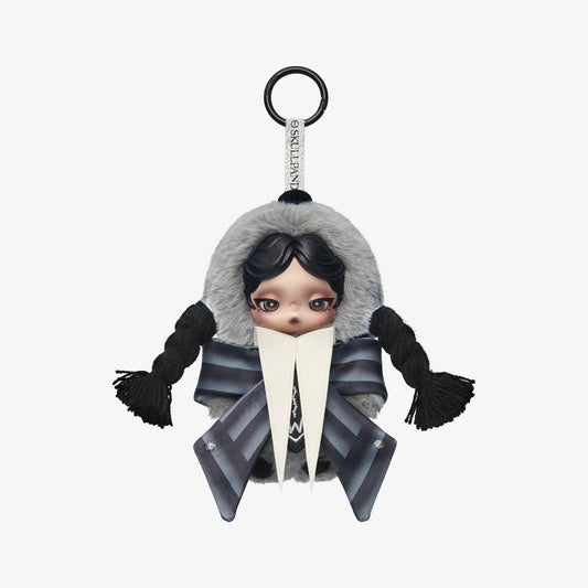 SKULLPANDA × Wednesday Addams Plush Pop Mart Authentic