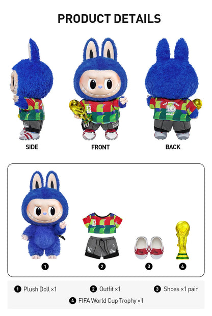 Labubu THE MONSTERS × FIFA SERIES Catch the Win Vinyl Plush Doll