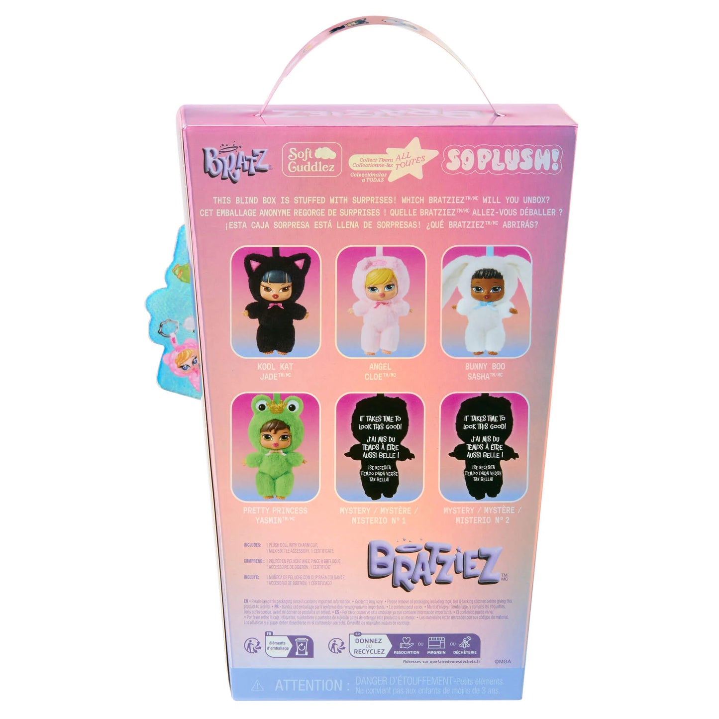 Bratz Bratziez Iconz Seriez Plush Keychain Blind Box PREORDER