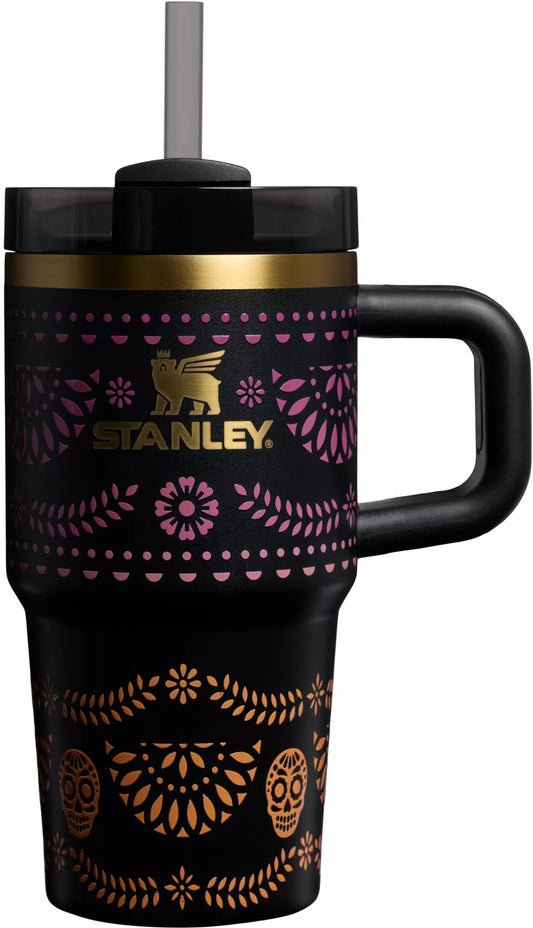 Stanley Dia de Los Muertos Collection 20 oz. Quencher H2.0 FlowState Tumbler - Midnight Catrina