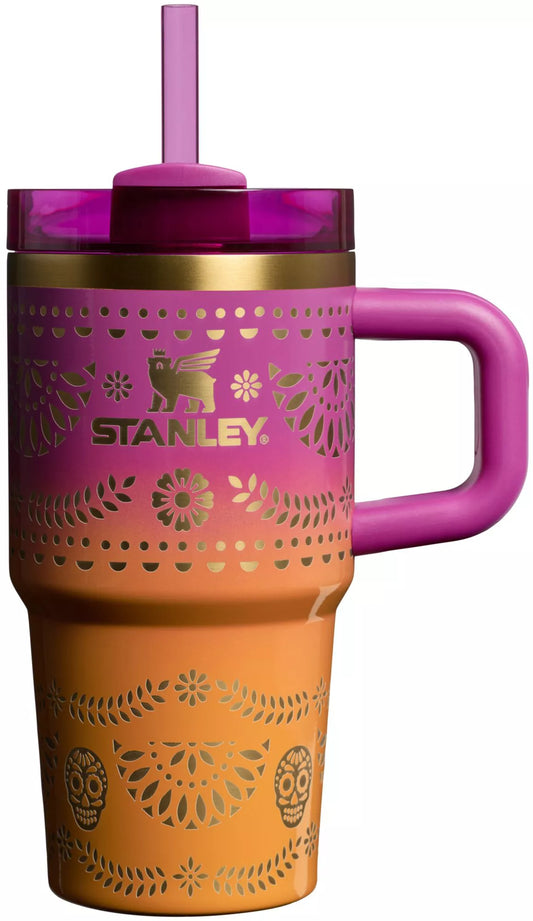 Stanley Dia de Los Muertos Collection 20 oz. Quencher H2.0 FlowState Tumbler - Sunrise Catrina