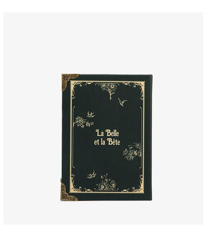 Classic Book Purse Vegan Leather Crossbody Bag for Women Book Lover Gift Clutch Handbag