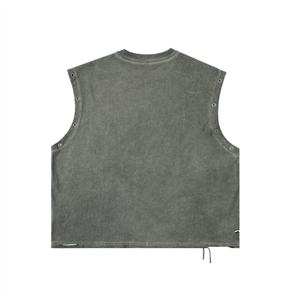 tank top,grunge top,ancient greek statue,poseidon statue