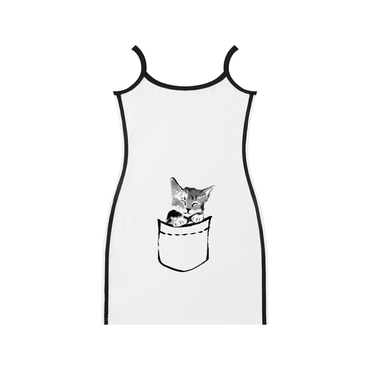 cat dress,cat lover,cat print