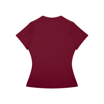 Funny Angry Barbie Doll Face Women’s Slim Fit Performance T-Shirt