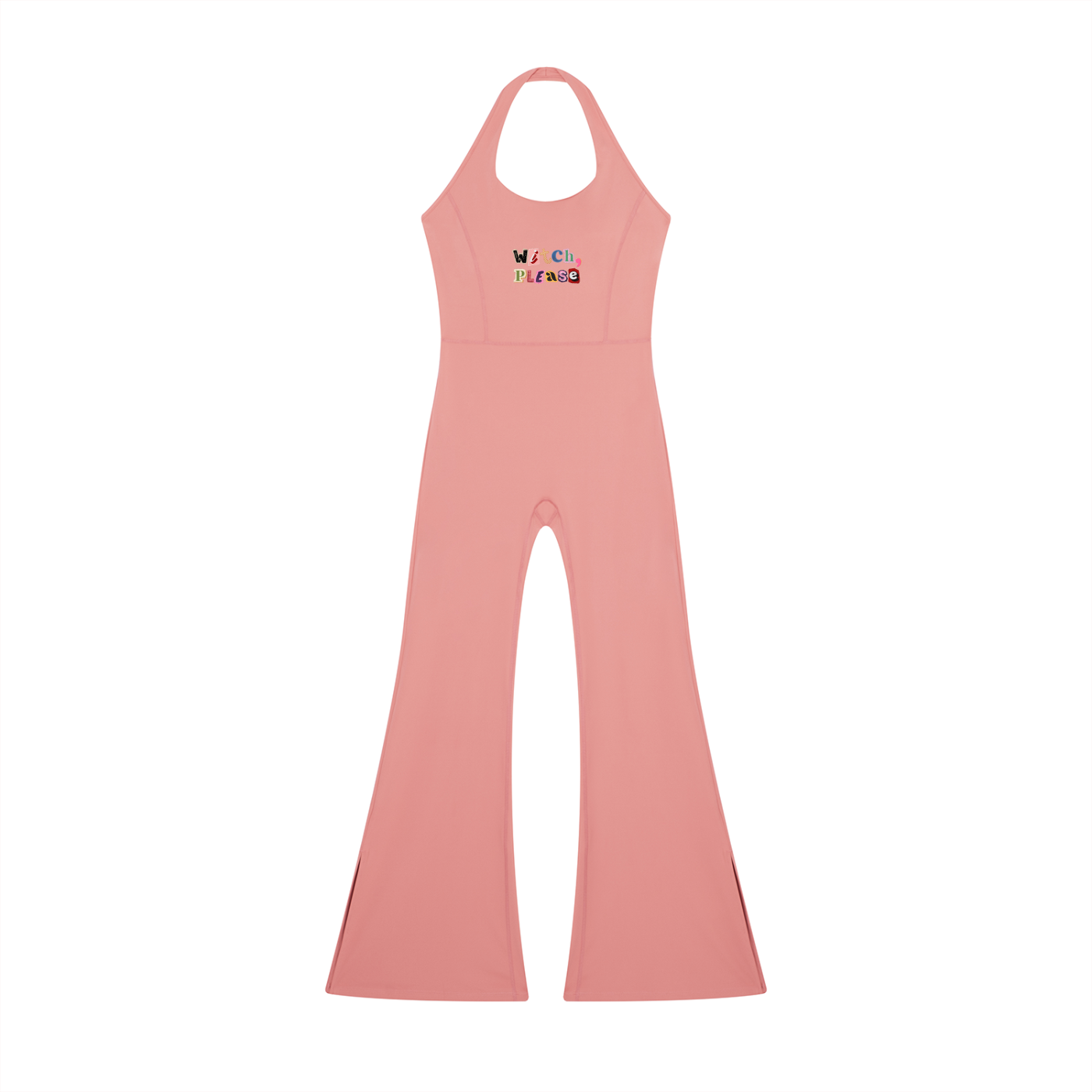 Witch Please Women’s Halter Flared Jumpsuit