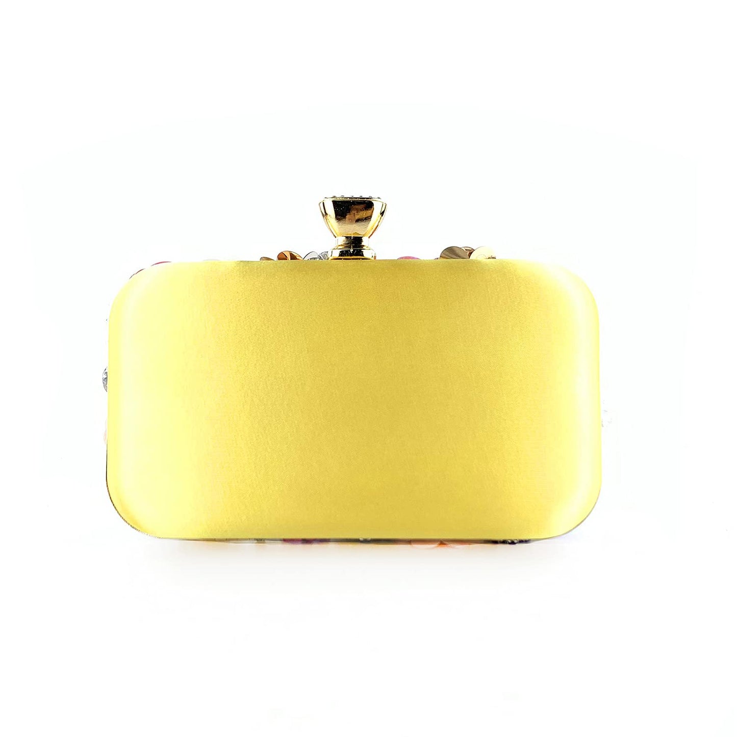 Women Clutches Flower Evening Handbag Chain Strap Shoulder Bag