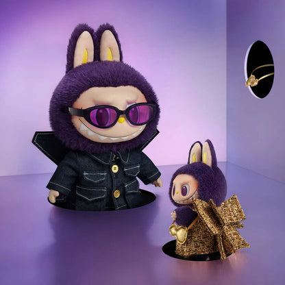LABUBU × PRONOUNCE WINGS OF FORTUNE Pop Mart Authentic Vinyl Plush Hanging Card
