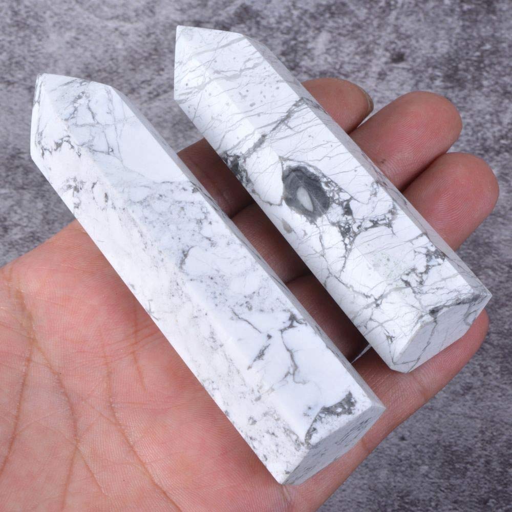 Angelstones Natural Smoky Quartz Gemstone Healing Crystal Hexagonal Pointed Reiki Chakra Faceted Prism Wand Carved Stone Figurine Home Decor