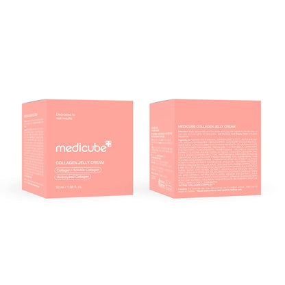 medicube Collagen Jelly Cream- Niacinamide & Freeze-Dried Hydrolyzed Collagen-Boosts skin barrier hydration & gives 24h Glow & Firmer looking skin | No artificial color, Korean skincare (3.71 fl.oz.)