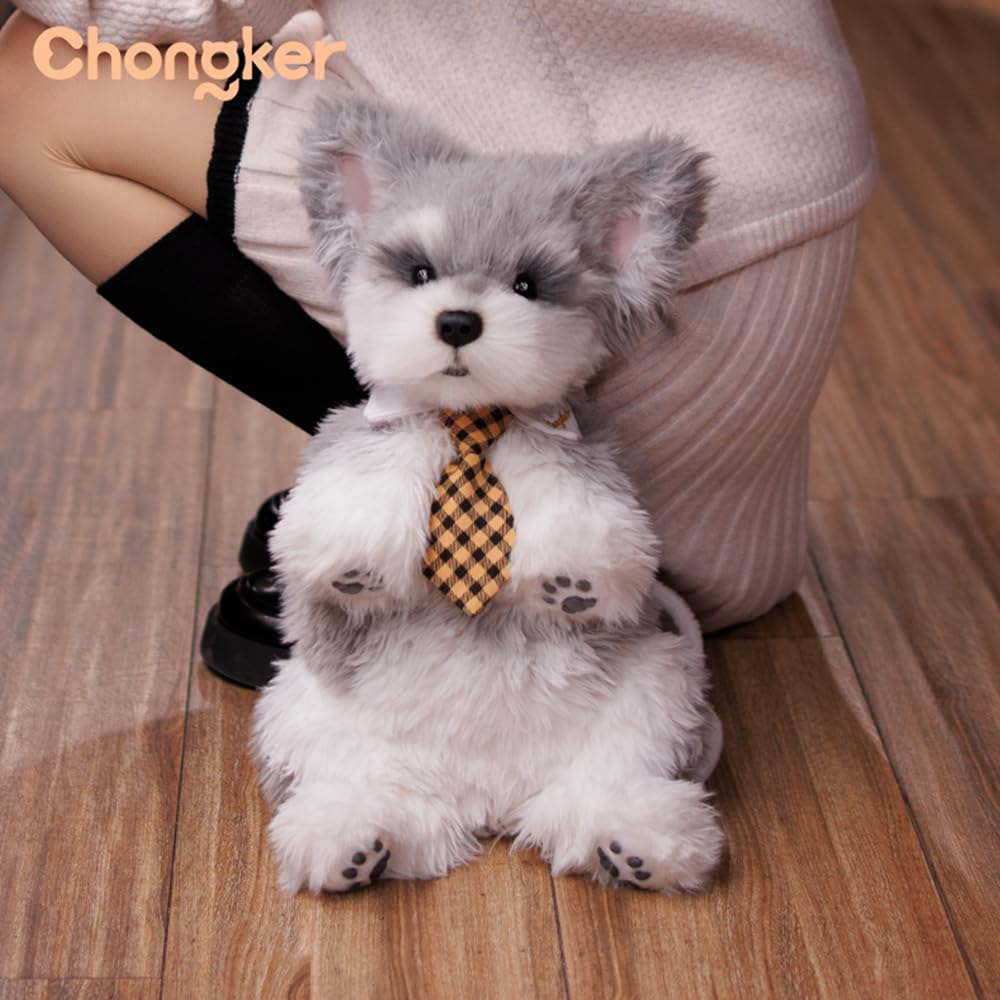 Chongker Cat Shaped Backpack - Handcrafted Stuffed Animals Plush Bag with Adjustable Shoulder, Crossbody, and Handbag Straps (MaineCoon Cat)